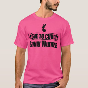 T-shirt J'adore câliner les paquets