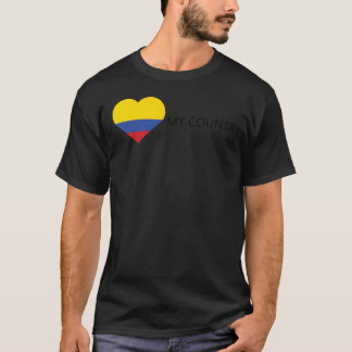 T-shirt J'adore Colombie vintage