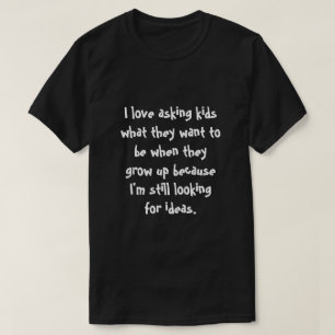 T-shirt J'adore demander aux enfants...