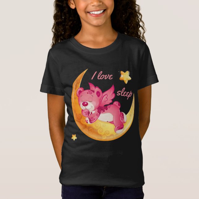 T-shirt J'adore dormir (Devant)