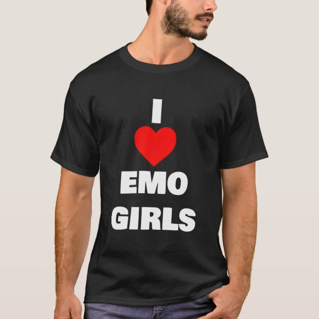 T-shirt J'adore Emo (Devant)