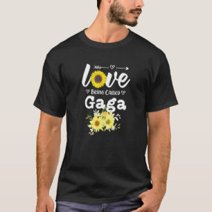 T-shirt J'adore être appelé Citation Tournesol