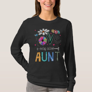T-shirt J'adore être appelé Tante Daisy Tournesol Mère