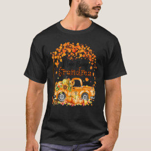 T-shirt J'adore être grand-mère camion de citrouille autom