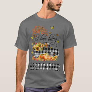 T-shirt J'adore être GRANNIE Joli camion automne