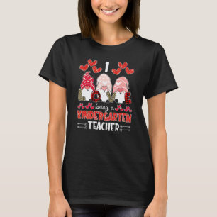 T-shirt J'adore être un professeur de maternelle Gnome léo