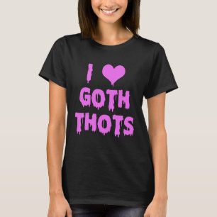 T-shirt J'adore Goth Thots
