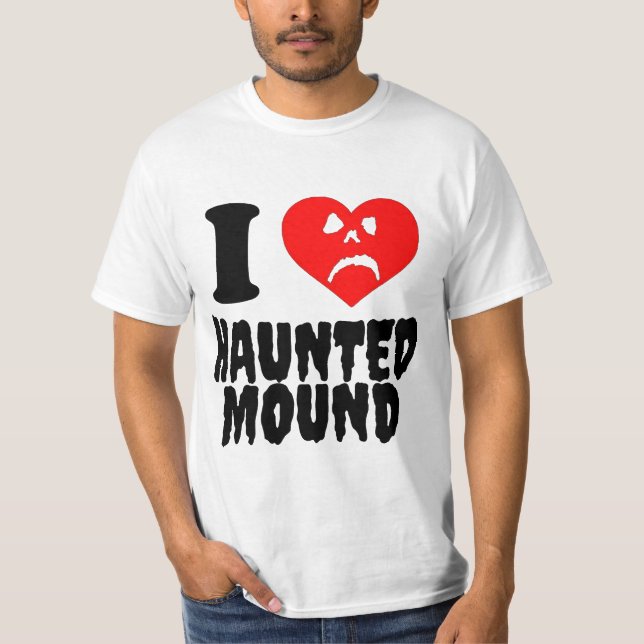 T-shirt J'adore Haunted Mound (Devant)