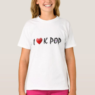 T-shirt J'adore K POP txt
