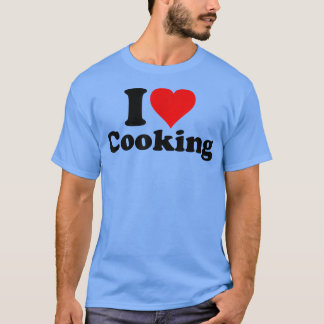 T-SHIRT J'ADORE LA CUISINE DU COEUR CUISINE ARTS CULINAIRE
