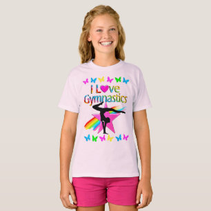 T-SHIRT J'ADORE LA GYMNASTICS RAINBOW GYMNAST DE LA CONCEP
