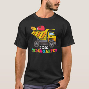 T-shirt J'adore la maternelle camion professeur élève de l