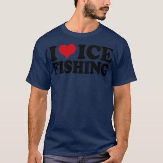 T-shirt J'adore la pêche à la glace