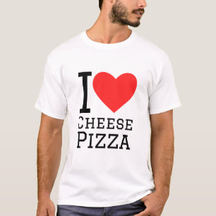 T-shirt J'adore la pizza au fromage