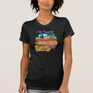 T-SHIRT J'ADORE LA TOSCANE ET LES SOUFFRANCES