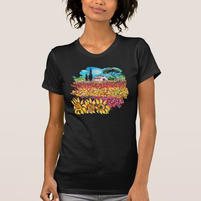 T-SHIRT J'ADORE LA TOSCANE ET LES SOUFFRANCES (Devant)