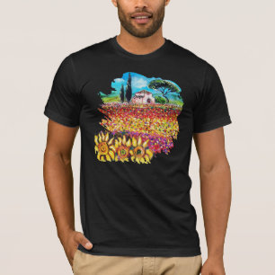 T-shirt J'ADORE LA Toscane ET LES SOUFFRANCES Paysage Tosc