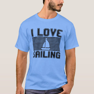 T-shirt J'adore la voile en famille