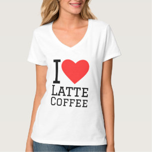 T-shirt J'adore le café latte
