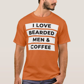 T-shirt J'adore le café pour hommes véreux