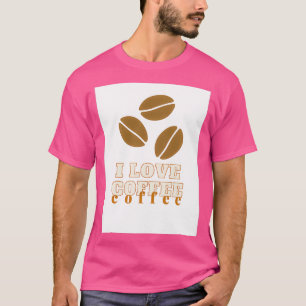 T-shirt J'adore le café t 2