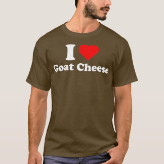 T-shirt J'adore le fromage de chèvre