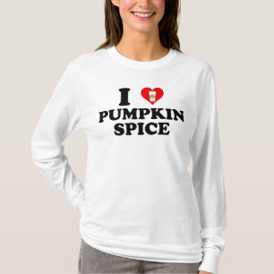 T-shirt J'adore le goût de citrouille