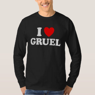 T-shirt J'adore le gruau drôle de porridge paysan médiéval