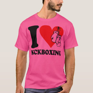 T-shirt J'adore le kickboxing