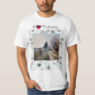 T-SHIRT J'ADORE LE PRINTEMPS LE PLUS ANCIEN ET TOSCANE AU 