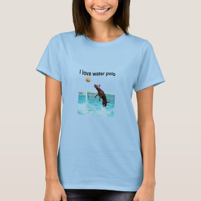 T-shirt J'adore le water polo (Devant)