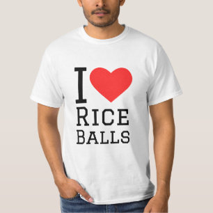 T-shirt J'adore les boules de riz