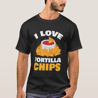 T-shirt J'adore les Chips de Tortilla pour tous les fans d