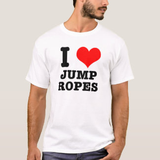 T-shirt J'ADORE les cordes à sauter