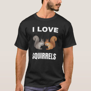 T-shirt J'adore les écureuils