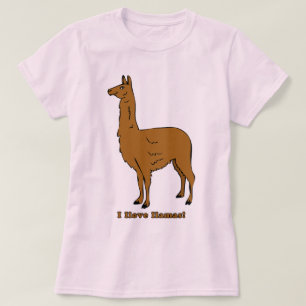 T-shirt J'adore les lamas !