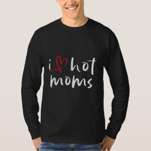 T-shirt J'adore les mamans chaudes 2