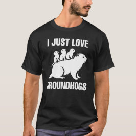 T-shirt J'adore les marmottes