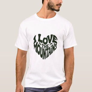 T-shirt J'adore les montagnes