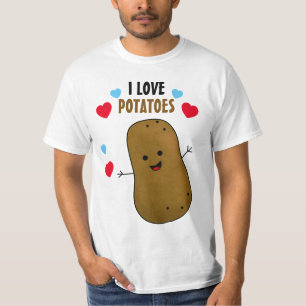 T-shirt J'adore les pommes de terre