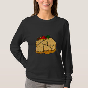T-shirt J'adore les poulets surtout quand ils sont frits P