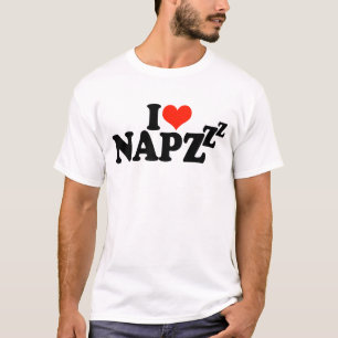 T-shirt J'adore les siestes - Citation drôle