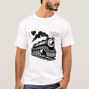 T-shirt J'adore les trains