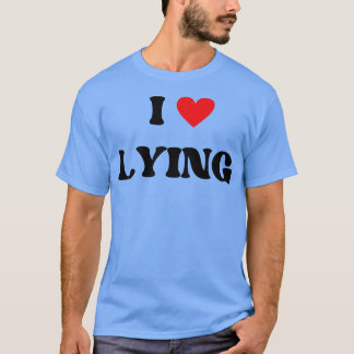 T-shirt j'adore mentir