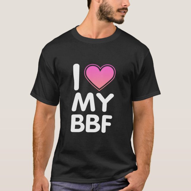 T-shirt J'adore mon BFF (Devant)