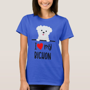 T-shirt J'adore mon Bichon