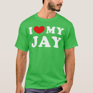 T-shirt J'adore mon Jay j'adore mon Jay boy
