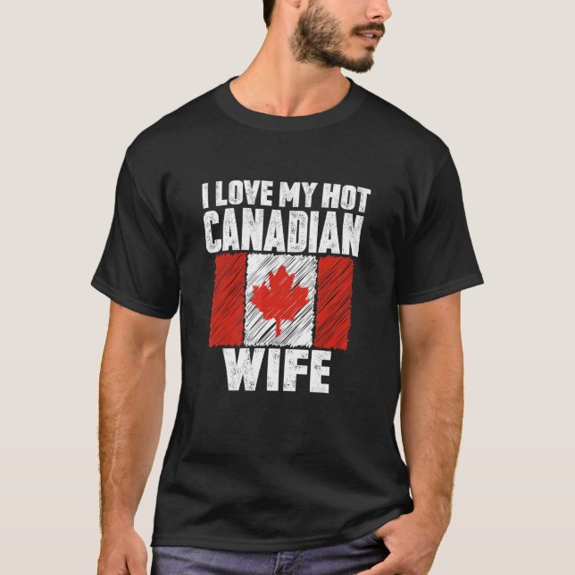 T-shirt J'adore mon Mariage d'anniversaire de l'épouse can (Devant)