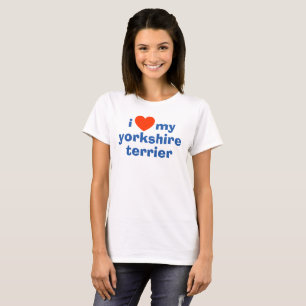 T-shirt J'adore mon Yorkshire Terrier