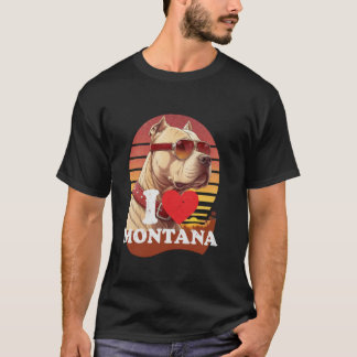 T-shirt J'adore Montana Pit Dog